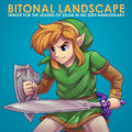 Bitonal Landscape - The Legend Of Zelda 30th Anniversary Tribute.jpg